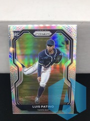 2021 Panini Prizm Tier II #189 Luis Patino Silver Prizm Rookie RC Tampa Bay Rays